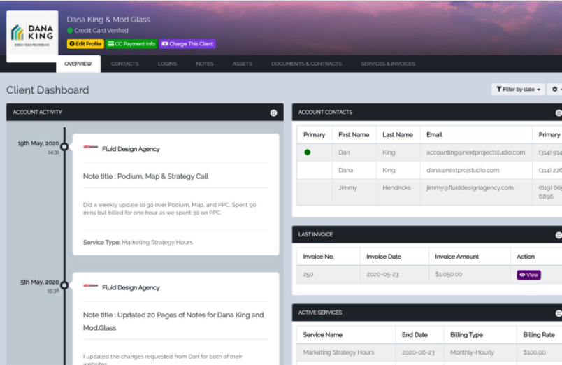 screenshot of Agency Maestro